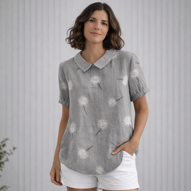 Women’s Printed Vintage Blouse | Floral