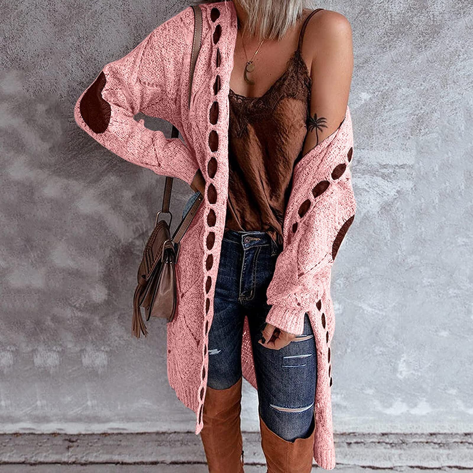 Women's Longline Knitted Cardigan | Summer