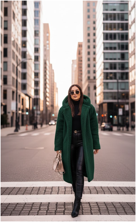 Women's Warm Long Coat | Hooded