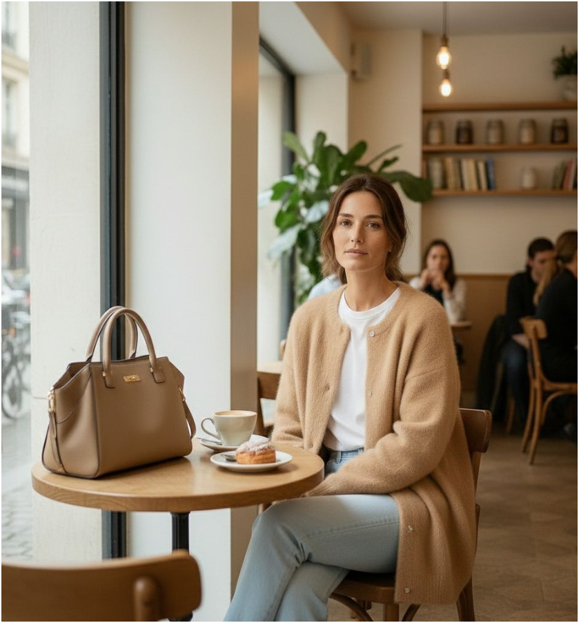 Women's Knitted Cardigan | Loose Fit