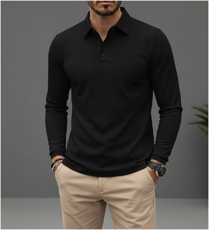 Mens Long Sleeve | Polo Shirt