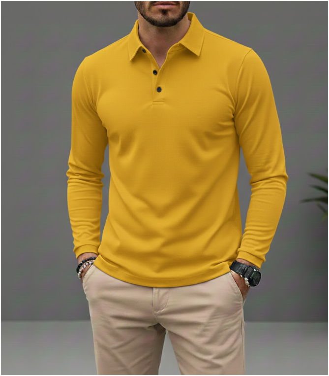 Mens Long Sleeve | Polo Shirt