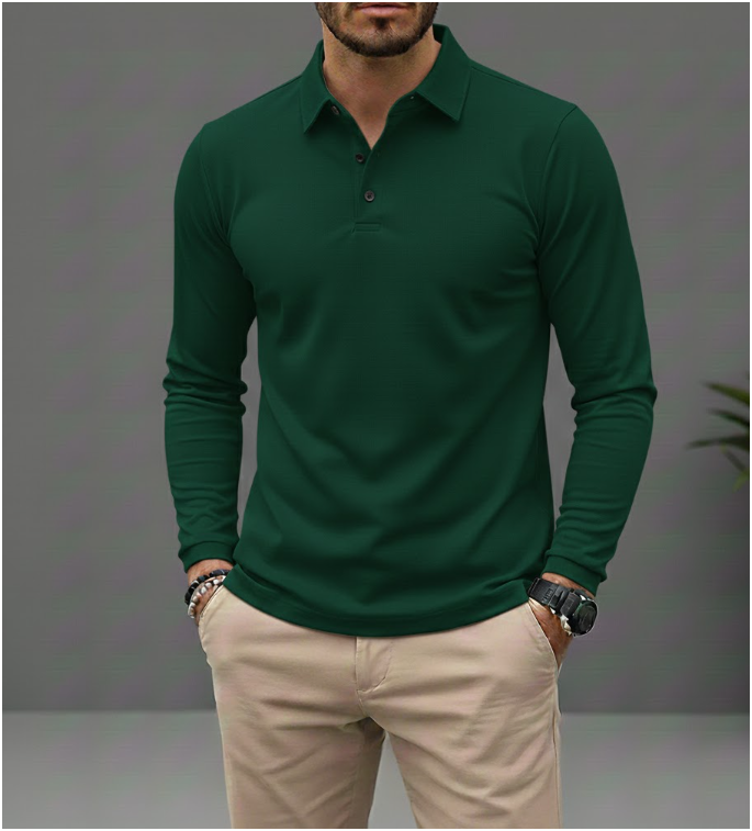 Mens Long Sleeve | Polo Shirt