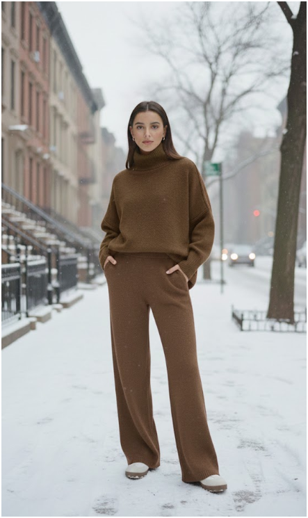 Women's Knitwear Set | Long Sleeves