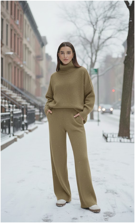 Women's Knitwear Set | Long Sleeves