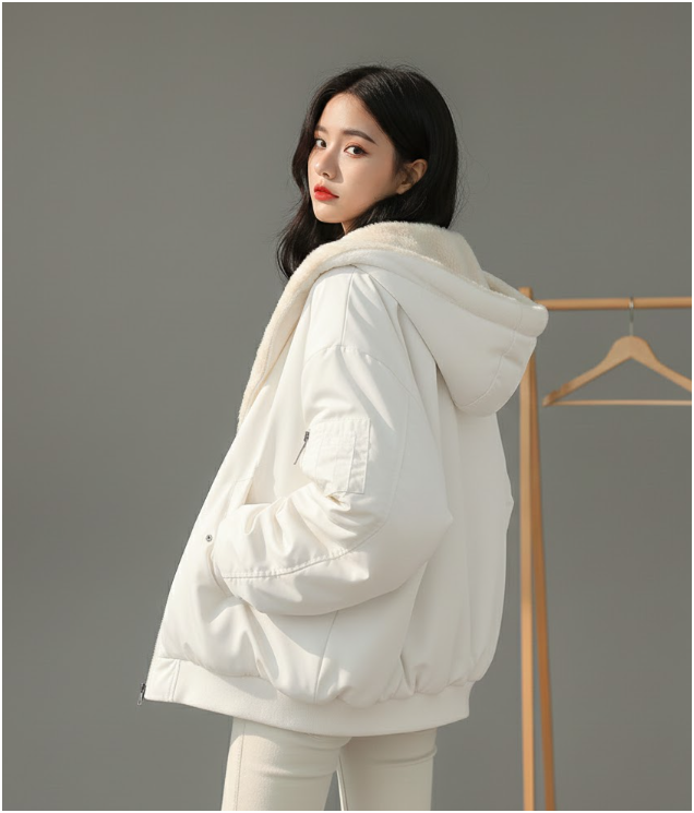 Women's Winter Hoodie Jacket | Oversized
