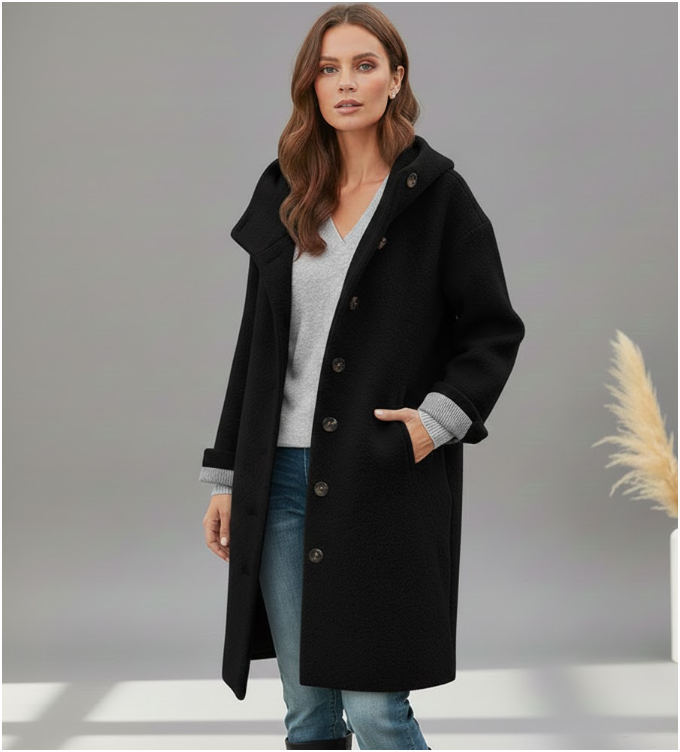 Women's Thick Winter Coat | Hoodie