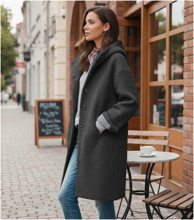 Women's Thick Winter Coat | Hoodie