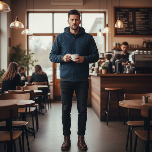 Men's Oakridge Hooded Jacket l Zip Up