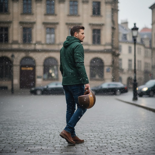 Men's Oakridge Hooded Jacket l Zip Up