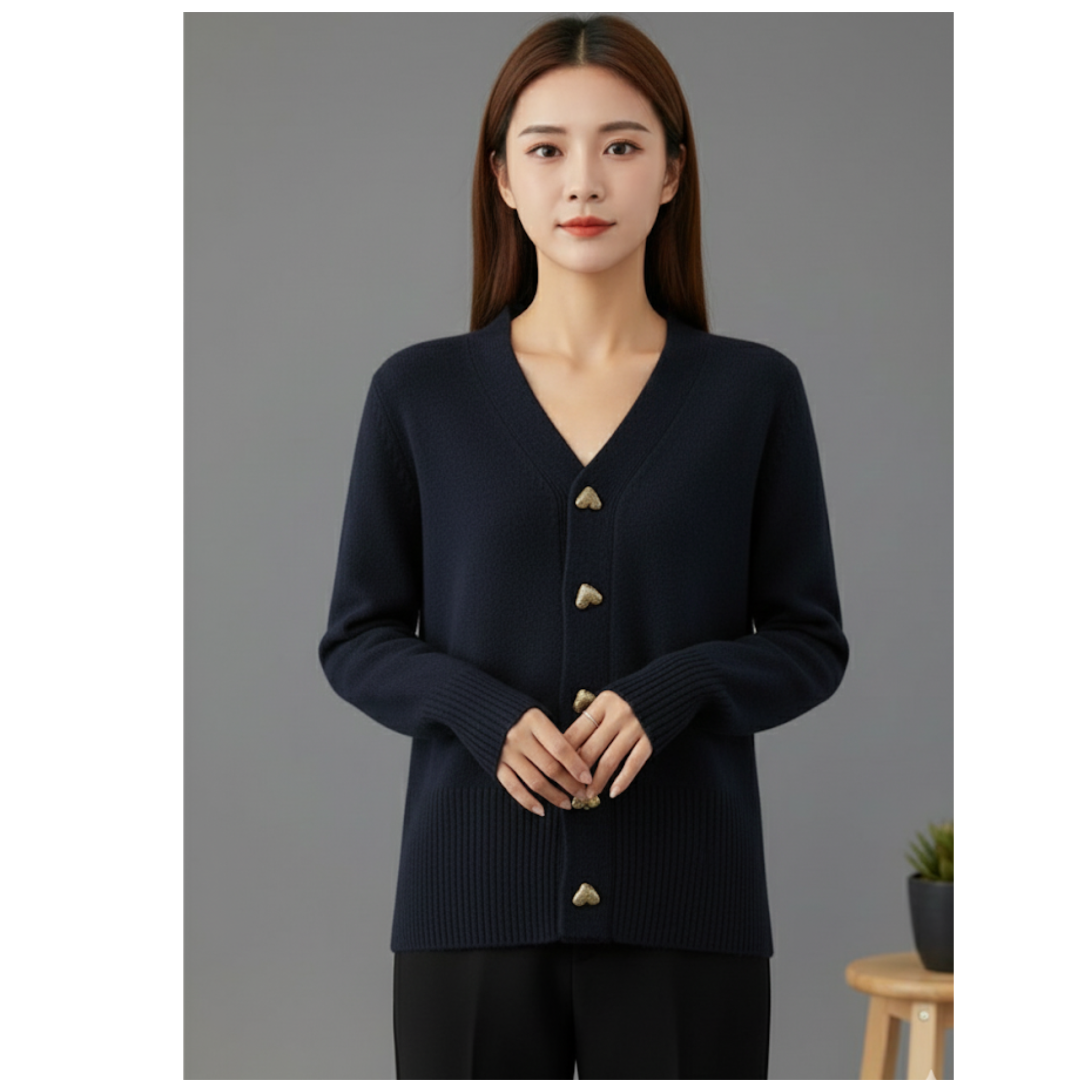 Women’s Elegant Warm Cardigan | Minimalistic