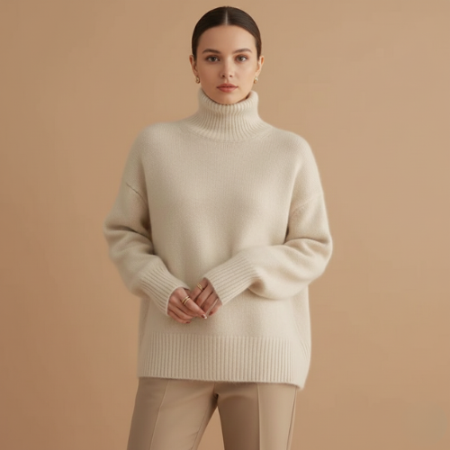 Women’s Classic Turtleneck Sweater | Long Sleeve