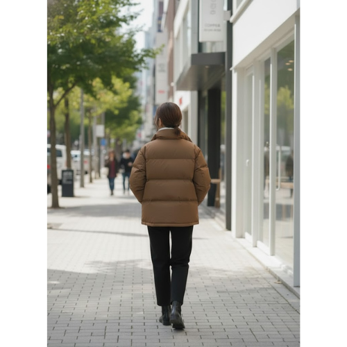 Women's Faux Fur Puffer Jacket | Winter