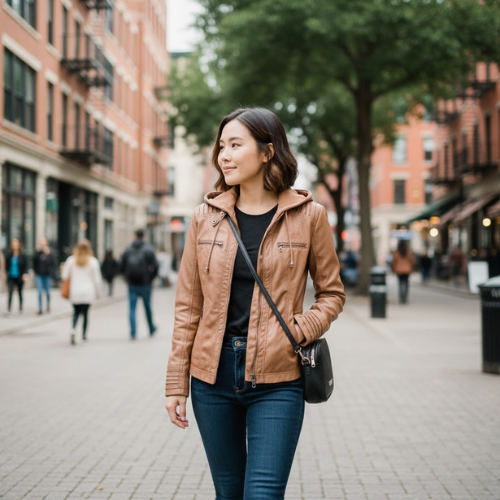 Women's Weather Resistant Hoodie l Zip Up