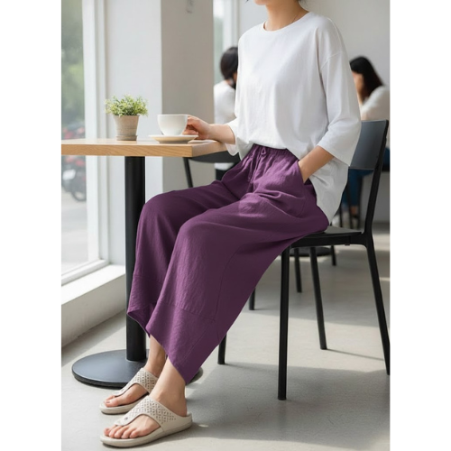 Women's Drift Fold Ankle l Trousers