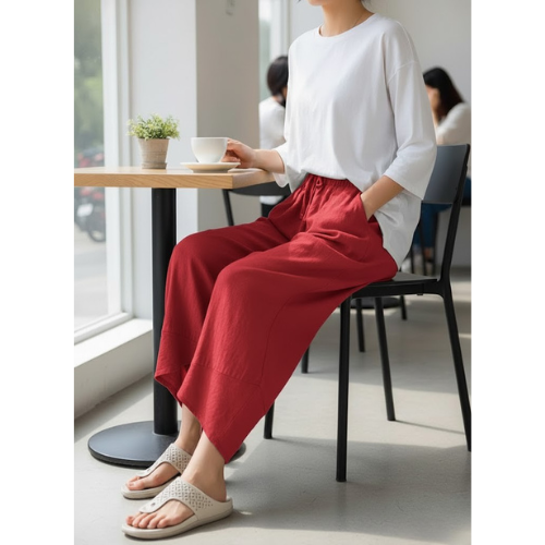 Women's Drift Fold Ankle l Trousers