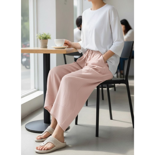 Women's Drift Fold Ankle l Trousers