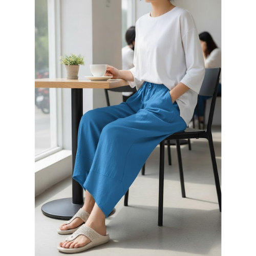 Women's Drift Fold Ankle l Trousers