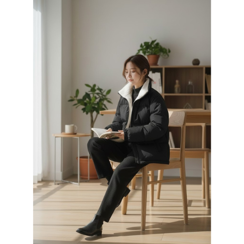 Women's Faux Fur Puffer Jacket | Winter