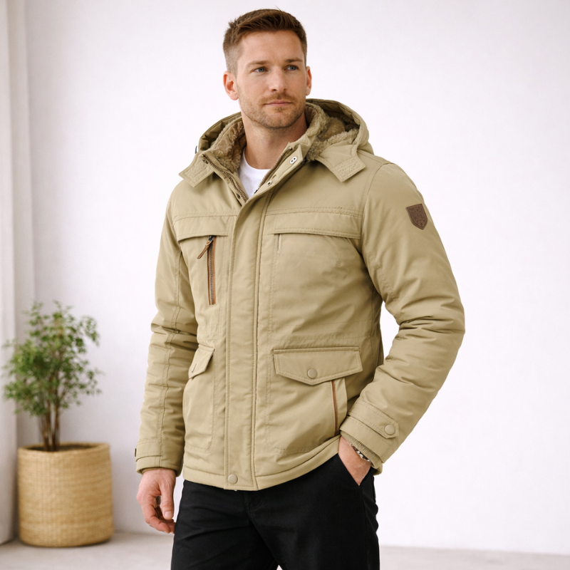 Men’s Tactical Winter Coat | Hooded