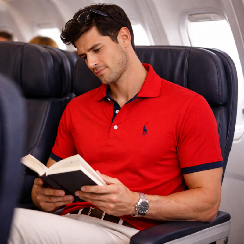 Men’s Casual Classic Polo Shirt | Short Sleeve