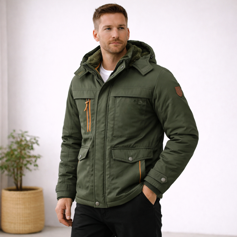 Men’s Tactical Winter Coat | Hooded