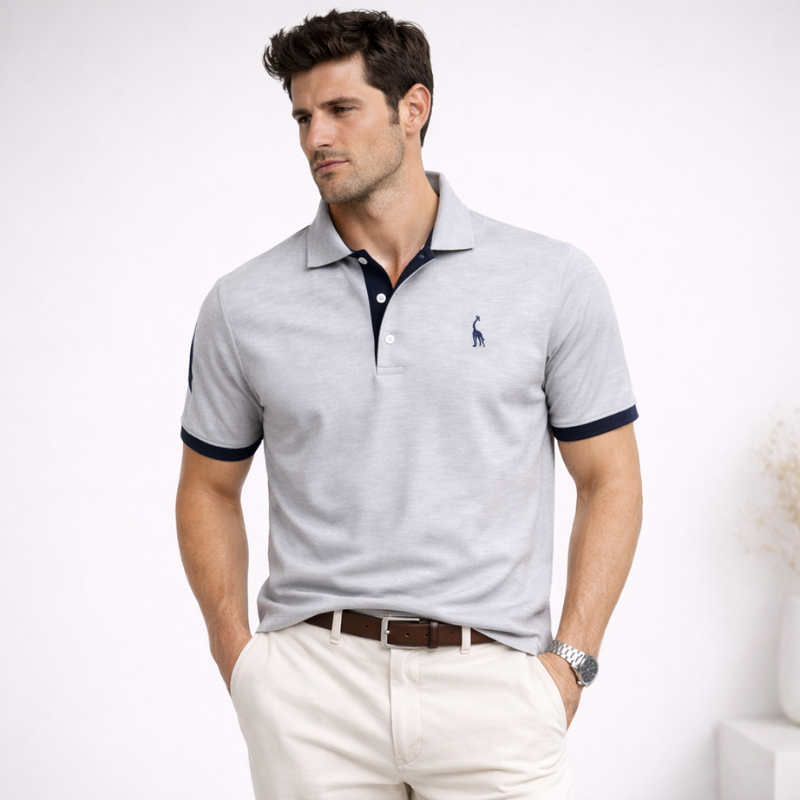 Men’s Casual Classic Polo Shirt | Short Sleeve