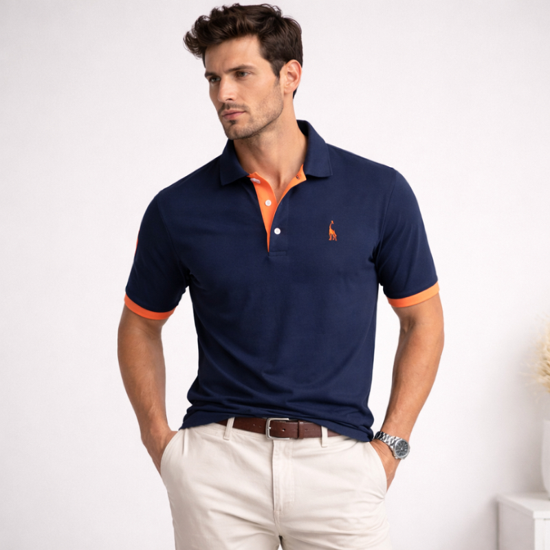 Men’s Casual Classic Polo Shirt | Short Sleeve