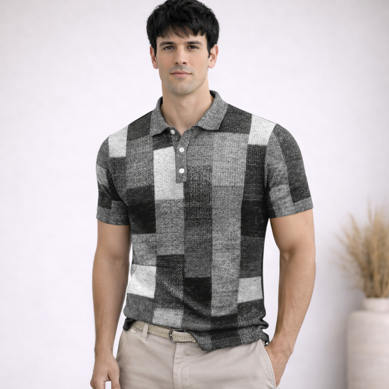Men’s Multi-Color Polo Shirt | Short Sleeve