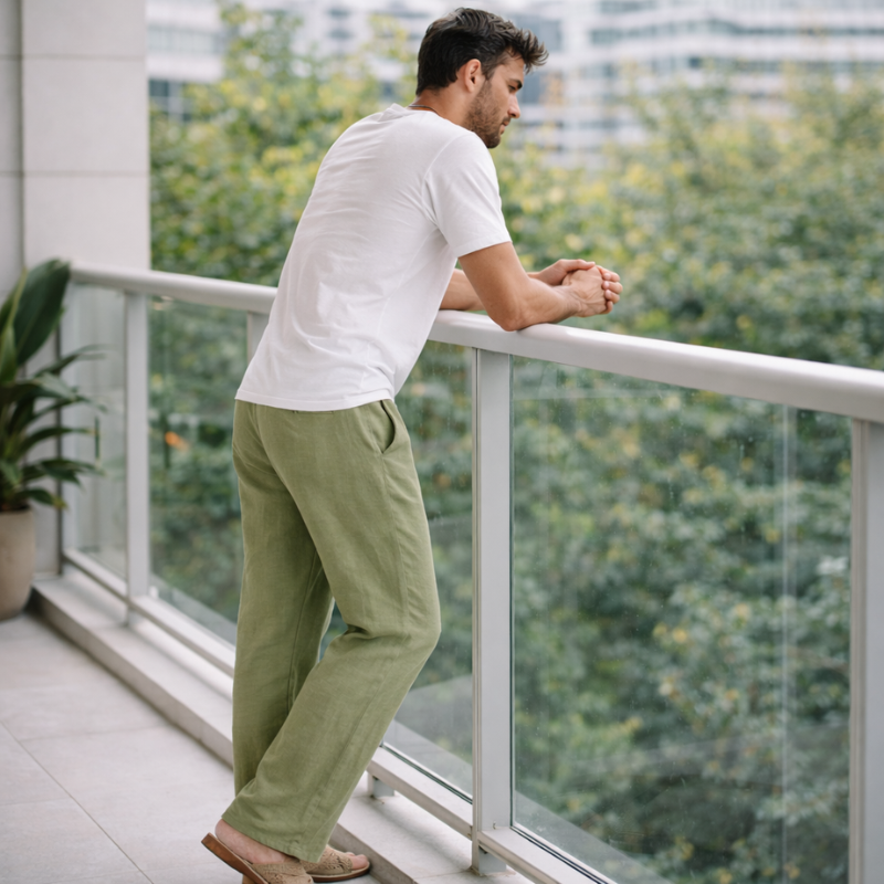 Men’s Summer Fabric Pants | Casual