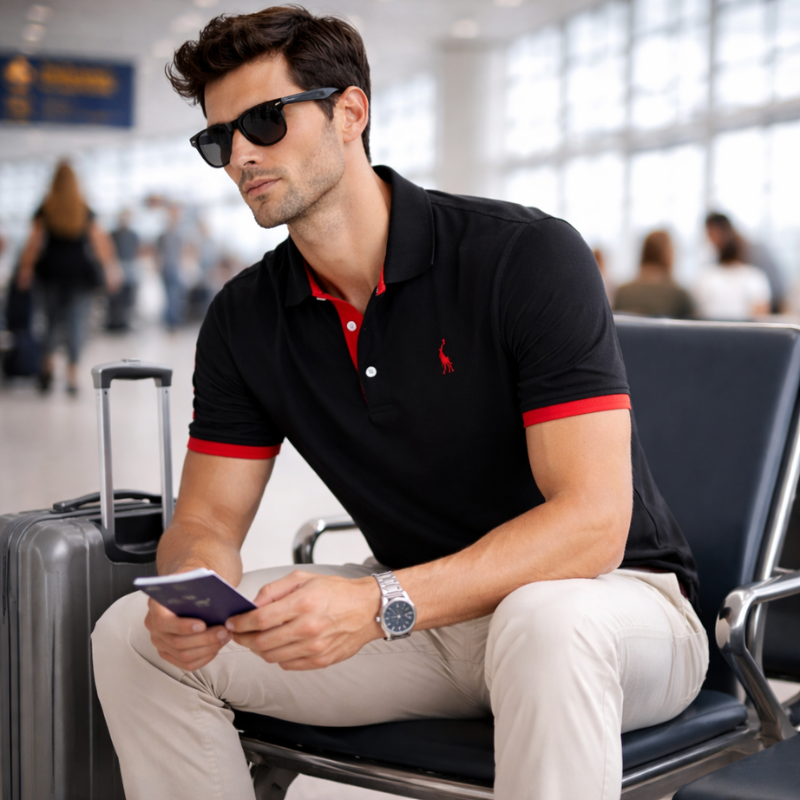 Men’s Casual Classic Polo Shirt | Short Sleeve