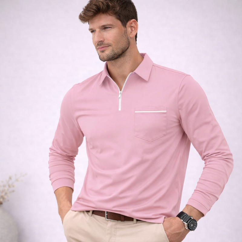 Men’s Classic Polo Shirt | Long Sleeve