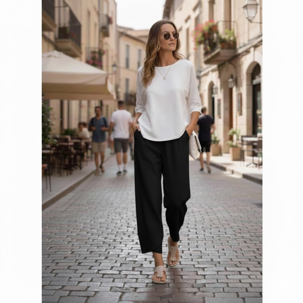 Women's Drift Fold Ankle l Trousers
