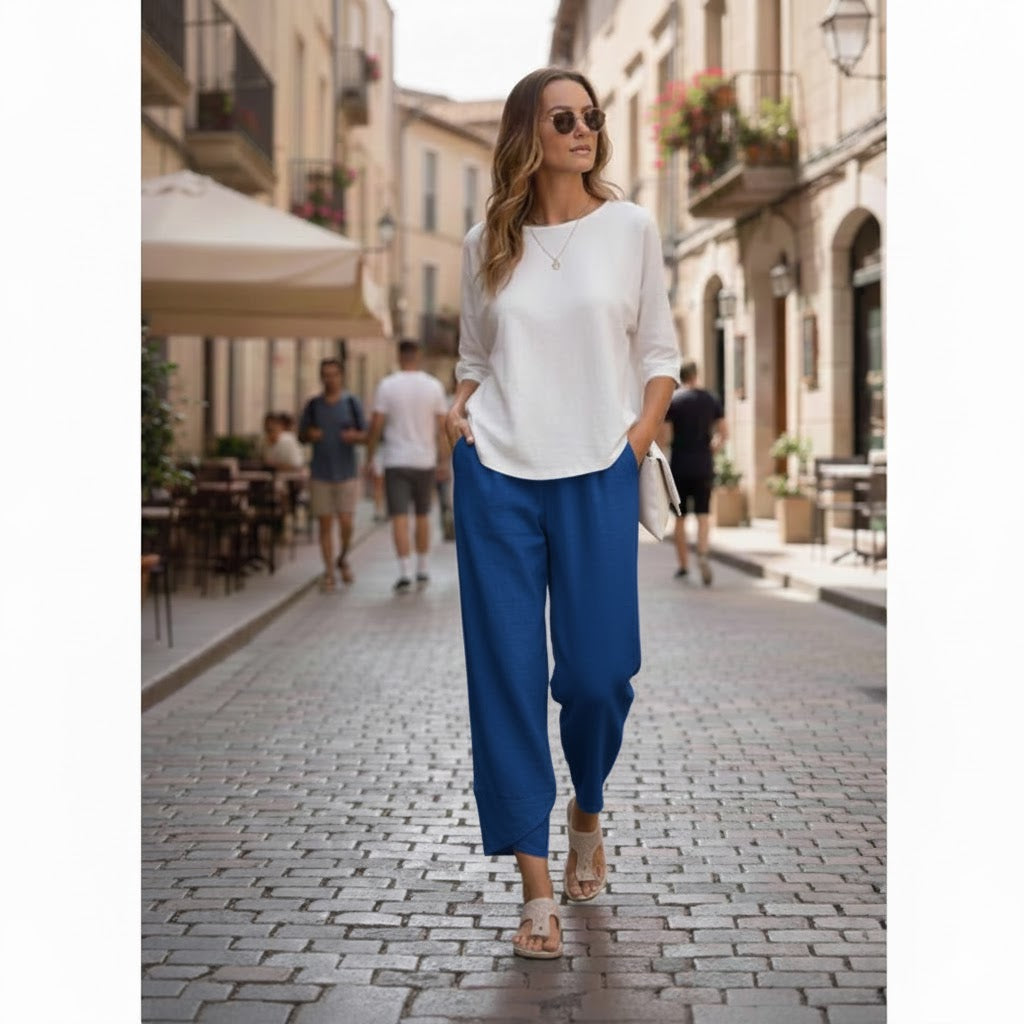 Women's Drift Fold Ankle l Trousers